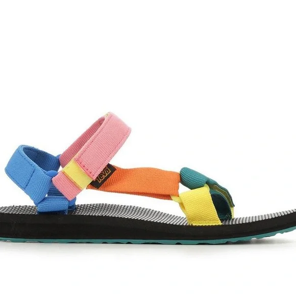 Teva Kids' Multicolor Strap Sandals - Picture 9 of 13